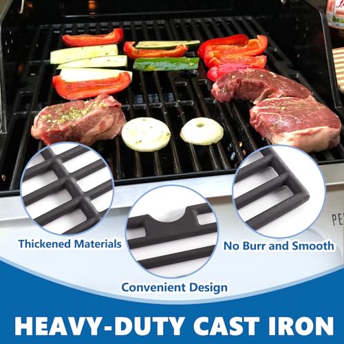 Image of SafBbcue 18 Inch Grill Grates for Charbroil Performance 2 Burner 463625217, 463673519, 463625219, 463673017, G470-0003-W1, G470-0002-W1 G321-0005-W1 Grill Parts, Performance 300 2-Burner Gas Grill