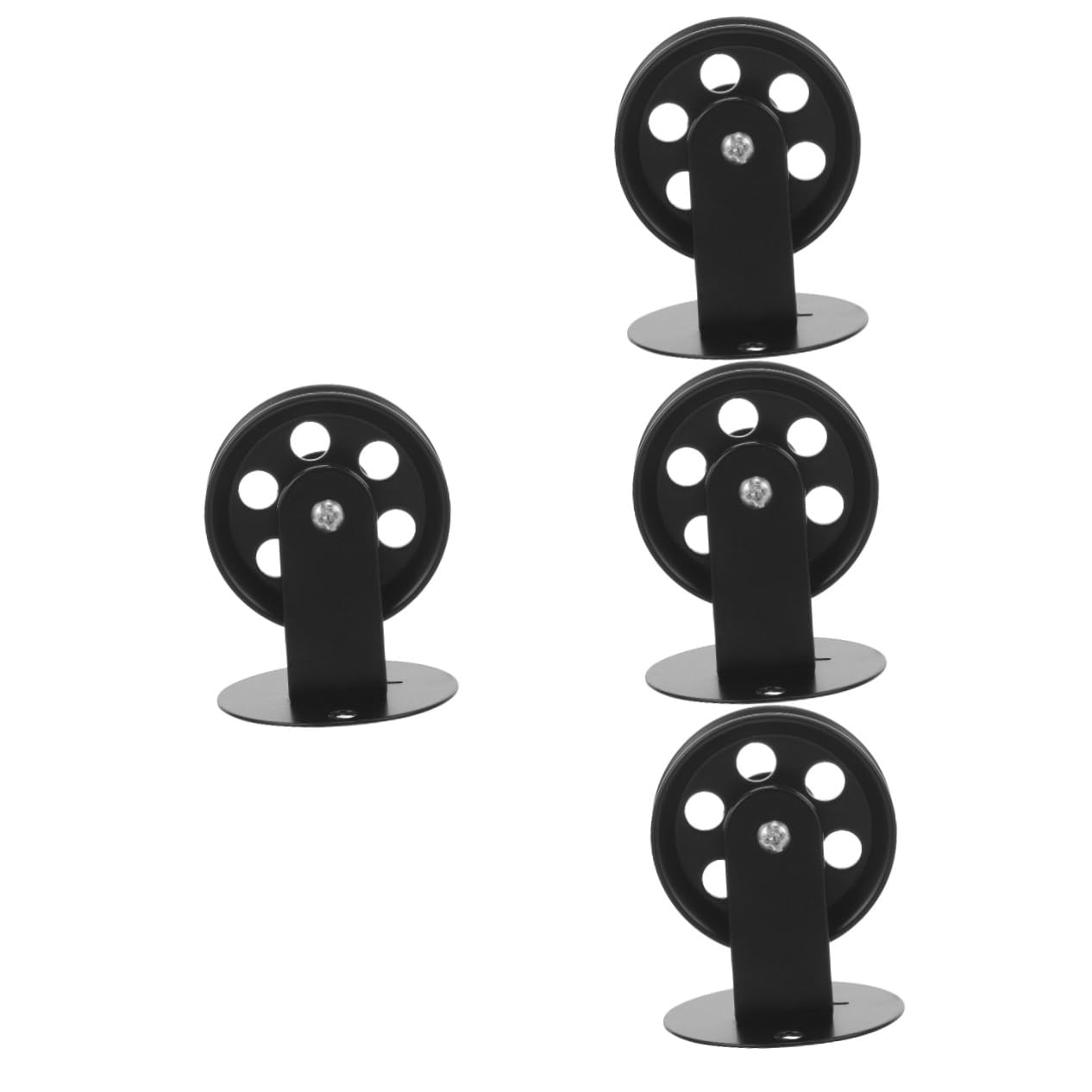 HOMSFOU 4pezzi Lampadario Puleggia Da Soffitto Accessorio Di Illuminazione Per Design Vintage Compatibile Con Diverse Lampade Pendenti Facile Installazione e Personalizzabile