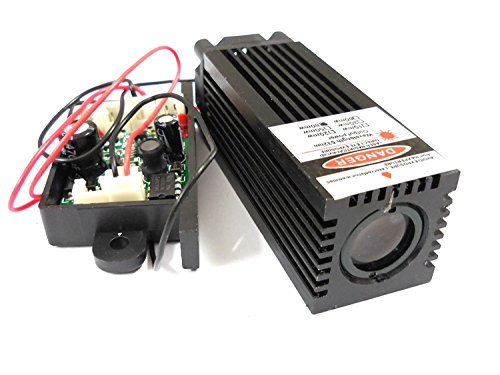 Industry 532nm M W G-L80 Fat Beam/Parralle Green Laser Dot Module 12V DC/AC TTL/Driver