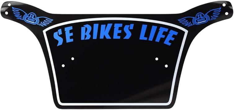 Number Plate Life Black/White/Blue - 4390 | childrens-bike-accessories