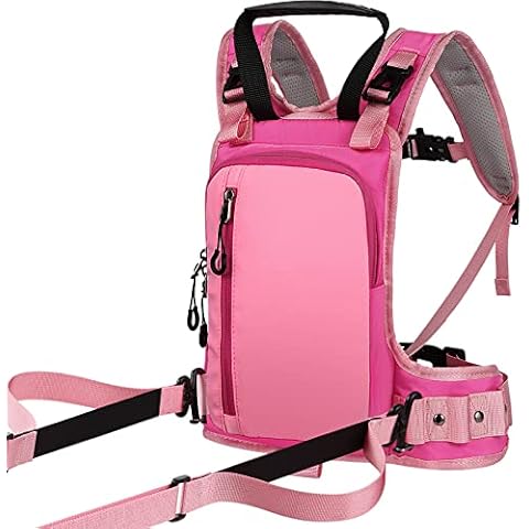 LUCKY CLOVER Ski Harness for Kids: Learn to Ski Safely and Teach Your Child The Fundamentals of Skiing and Snowboarding, Skiing Training Equipment with Backpack and Shock Absorbing Leashes Cover