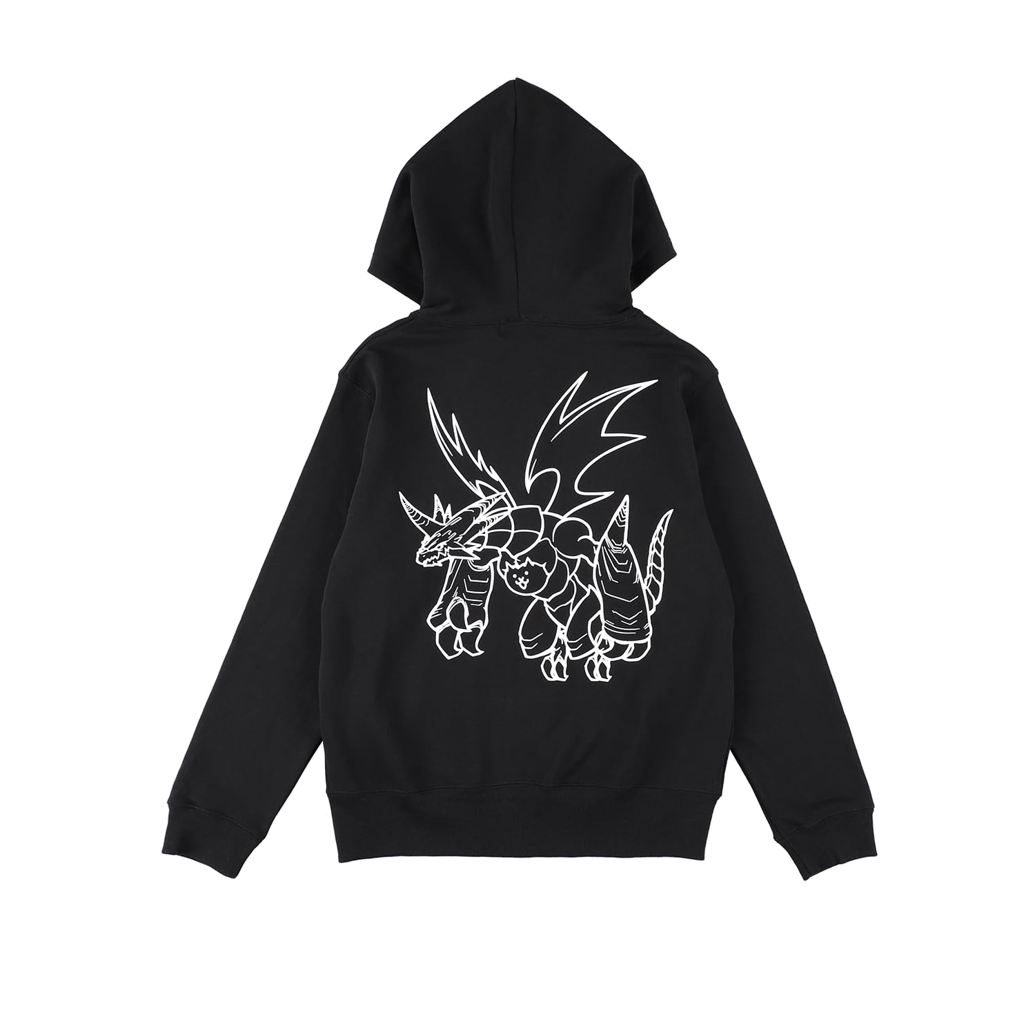 解放招き猫ジップアップパーキャー／BLACK／Lサイズ 解放招き猫ジップアップパーキャー／BLACK／Lサイズ