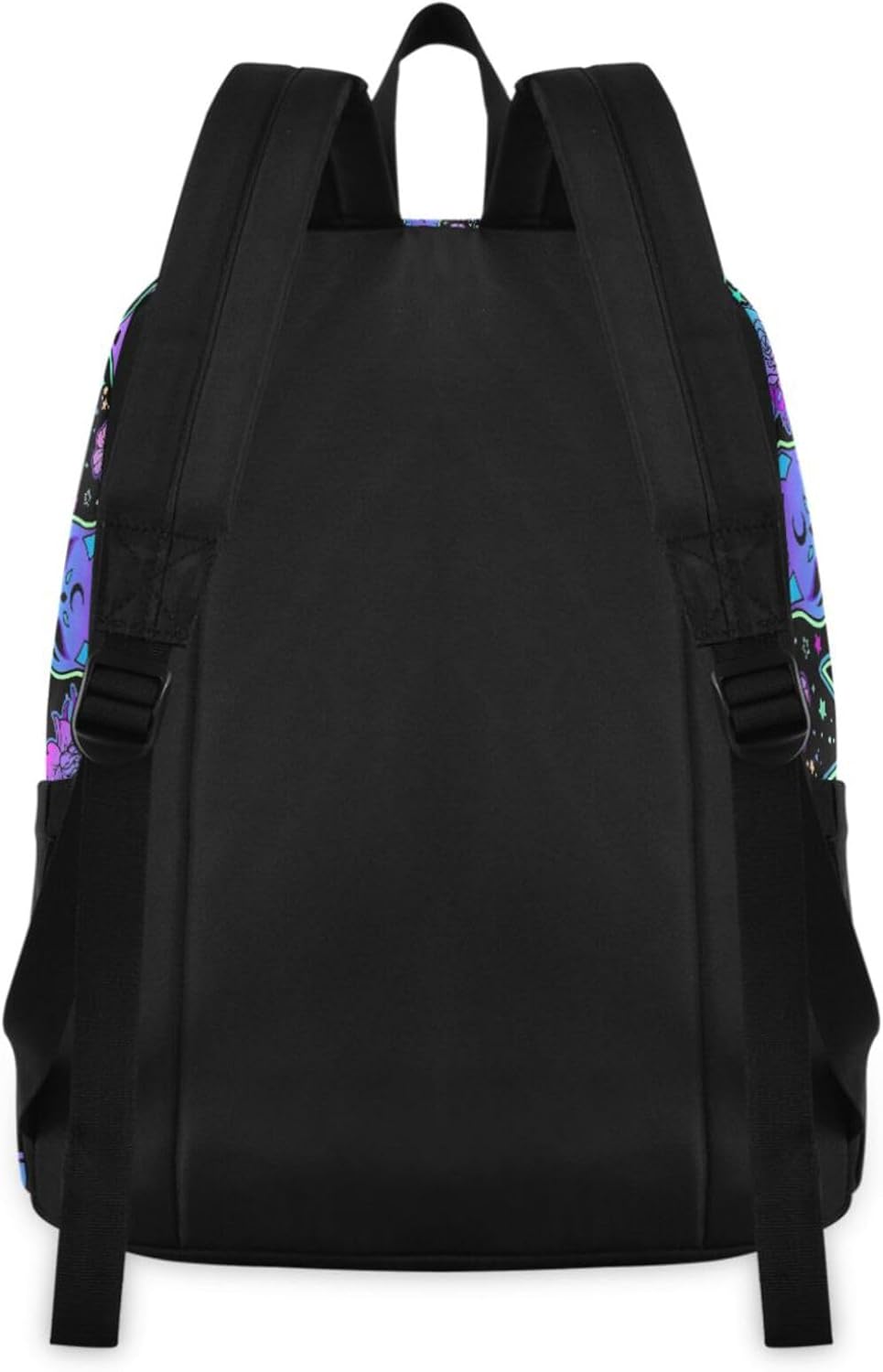 MNSRUU Student Backpack for School Magic Fox Laptop Backpack Aesthetic Girls Boys School Bookbags Casual Daypack Backpack Fits 15.6 Inch Laptop