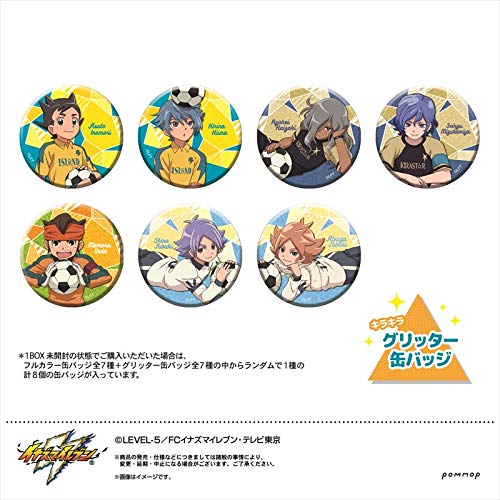 Amazon | イナズマイレブン 缶バッジコレクション A BOX商品 1BOX=8個