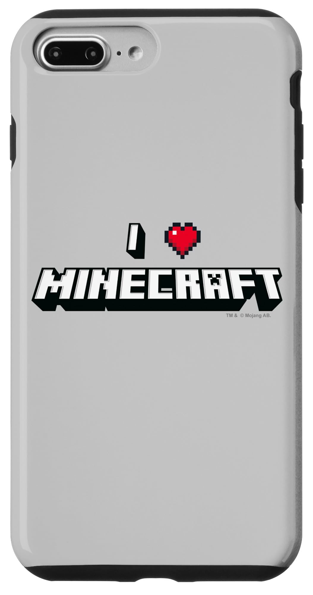 Minecraft I Heart Minecraft Logo Case for iPhone 7 Plus/8 Plus