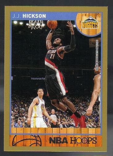 2013-14 Panini NBA Hoops Gold Parallel #222 J.J. Hickson Denver Nuggets