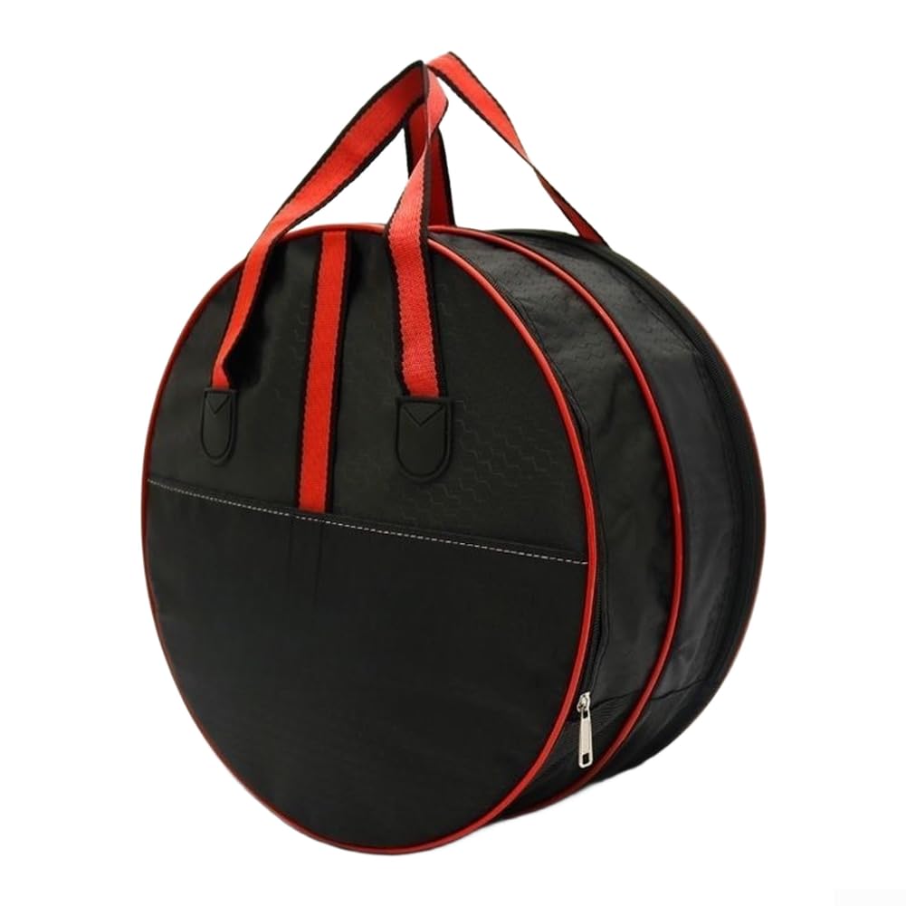 Large 49cm Fishing Keep Net Bag Round Shape(Black-49cm)