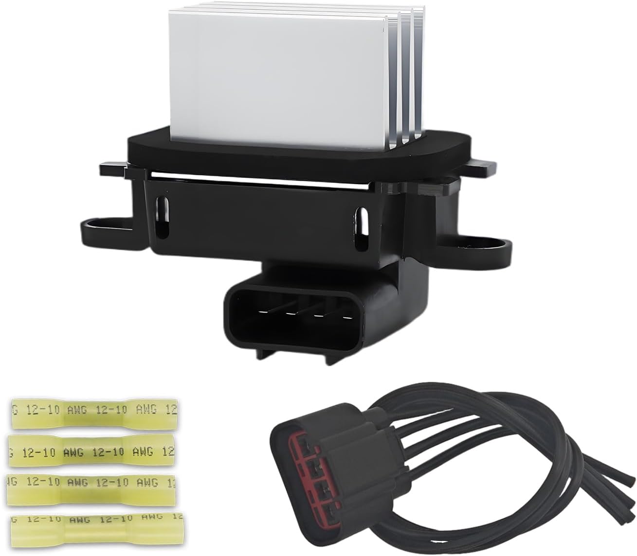 HVAC Blower Motor Resistor Control Module with Auto Temp Control Compatible with Ford F150 2009-2014,Expedition Mustang Flex Taurus Escape,Mercury Lincoln Navigator Replaces 9L3Z-19E624-B YH1829