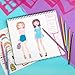 Fashion Angels I Love Fashion Sketch Portfolio, Includes Sketch Pad with Stencils & Stickers, Fashion Design Sketch Book for Girls, Ideal Drawing Kit for Kids