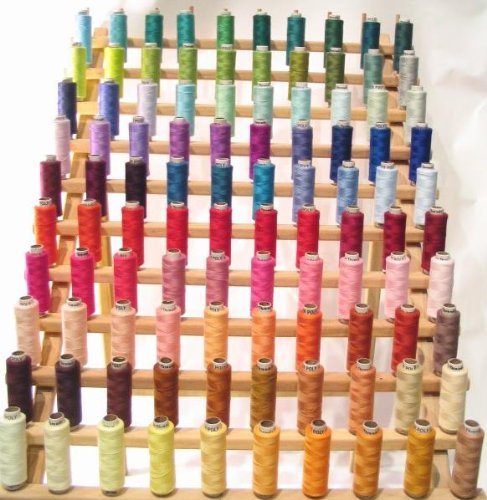 100 Bobinas Hilo Poliester Multiusos 327 yd VR (100 Colores) miniatura 2