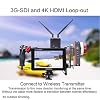 FEELWORLD LUT7S 7 Inch 2200nit Ultra Bright Touch Screen DSLR Camera Field Monitor with 3D Lut HD 1920x1200 4K HDMI and 3G SDI Input Output + Tilt Arm
