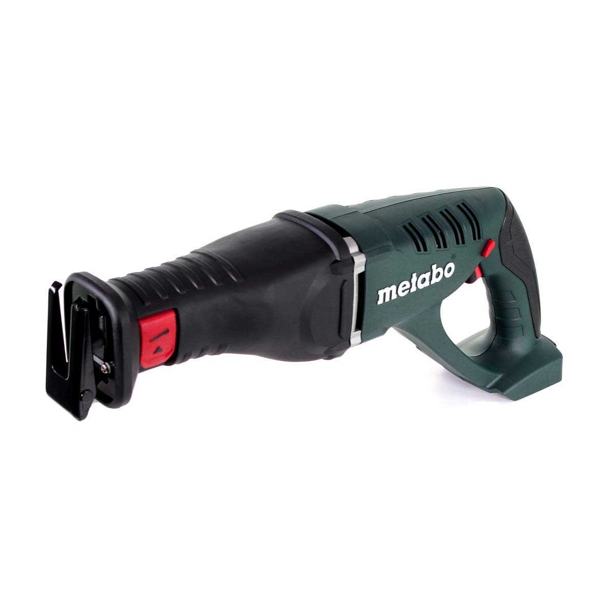 Metabo Akku-Säbelsäge ASE 18 LTX (602269850) 18V ; Karton, Akkuspannung: 18 V, Hubzahl bei Leerlauf: 0 - 2700 /min, Sägeblatthub: 30 mm