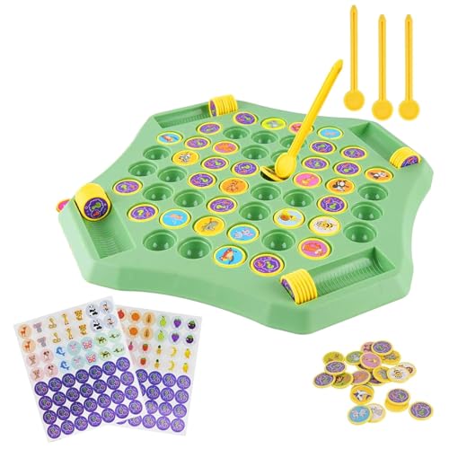 Image of SIGNAMIO Flipping Memory Chess Game, Fun Board Games for 6 to 10+ Years, Strategy Mind Board Games for Families, Educational Games for Adults at Home and Kids, Wooden Puzzle