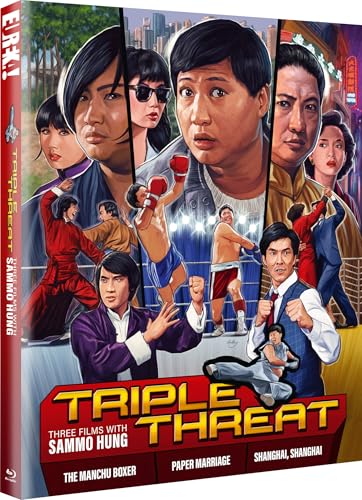 TRIPLE THREAT: Three Films with Sammo Hung (Eureka Classics) Limited Edition Three-disc Blu-ray