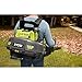 Ryobi RY40440 40 Volt 145 MPH 625 CFM Cordless Brushless Variable Speed Backpack Leaf Blower with Lithium-Ion Battery and Charge Kit