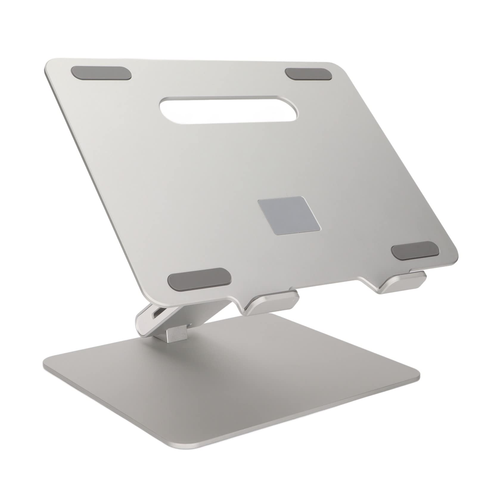 Elevador Portátil para Computadora Portátil, Soporte para Tableta de Aleación de Aluminio Duradero, ángulo Ajustable para Visualización Amigable con el Cuello, Compatible con Computadoras