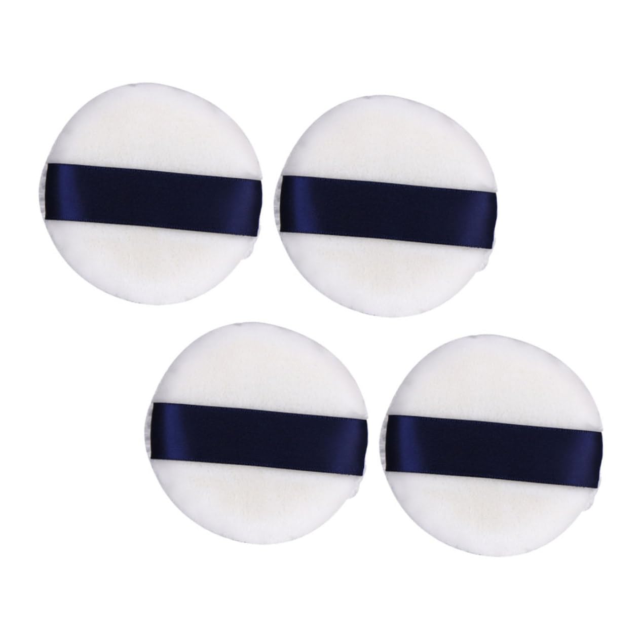 AUTSUPPL 4Pcs Powder Puff for Makeup Application Washable Reusable Compact Powder Puff for Women present for Birthdays Special Occasions