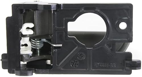 Miniatura 2 de Para Hyundai Accent 2006 07 08 09 10 2011 Manija de puerta lado del conductor y del pasajero  Par  Trasera  Interior gris  Marrón  Con botón de