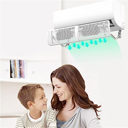 Pare-brise de climatisation rétractable et déflecteur d'air réglable pour split - 2