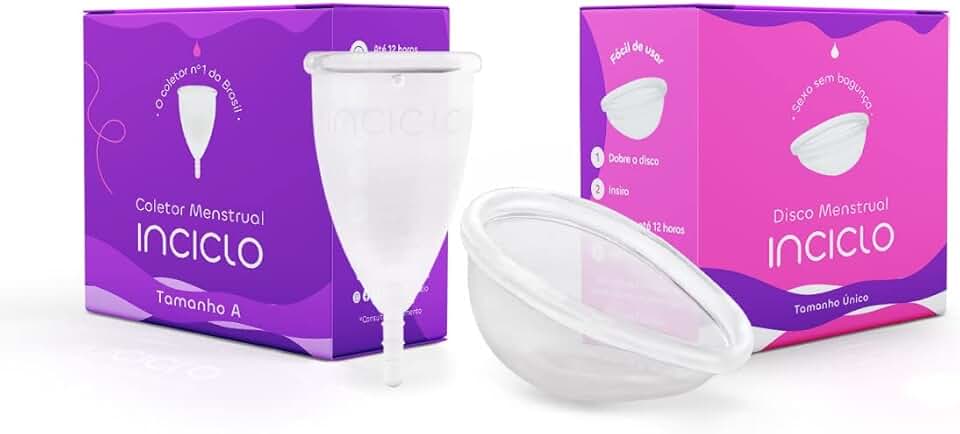 Kit Coletor Menstrual + Disco Menstrual (A (a partir de 30 anos ou com filhos))