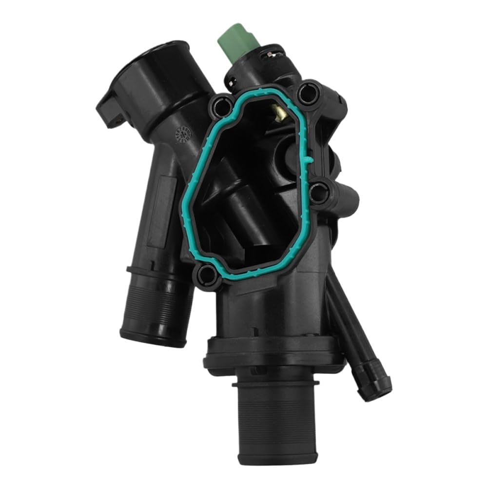 Thermostat Housing Compatible with 308 3008 407 RCZ and Citroën DS4 DS5 - Replaces Part Numbers 1336AS 9682141580 9M5Q-8A586