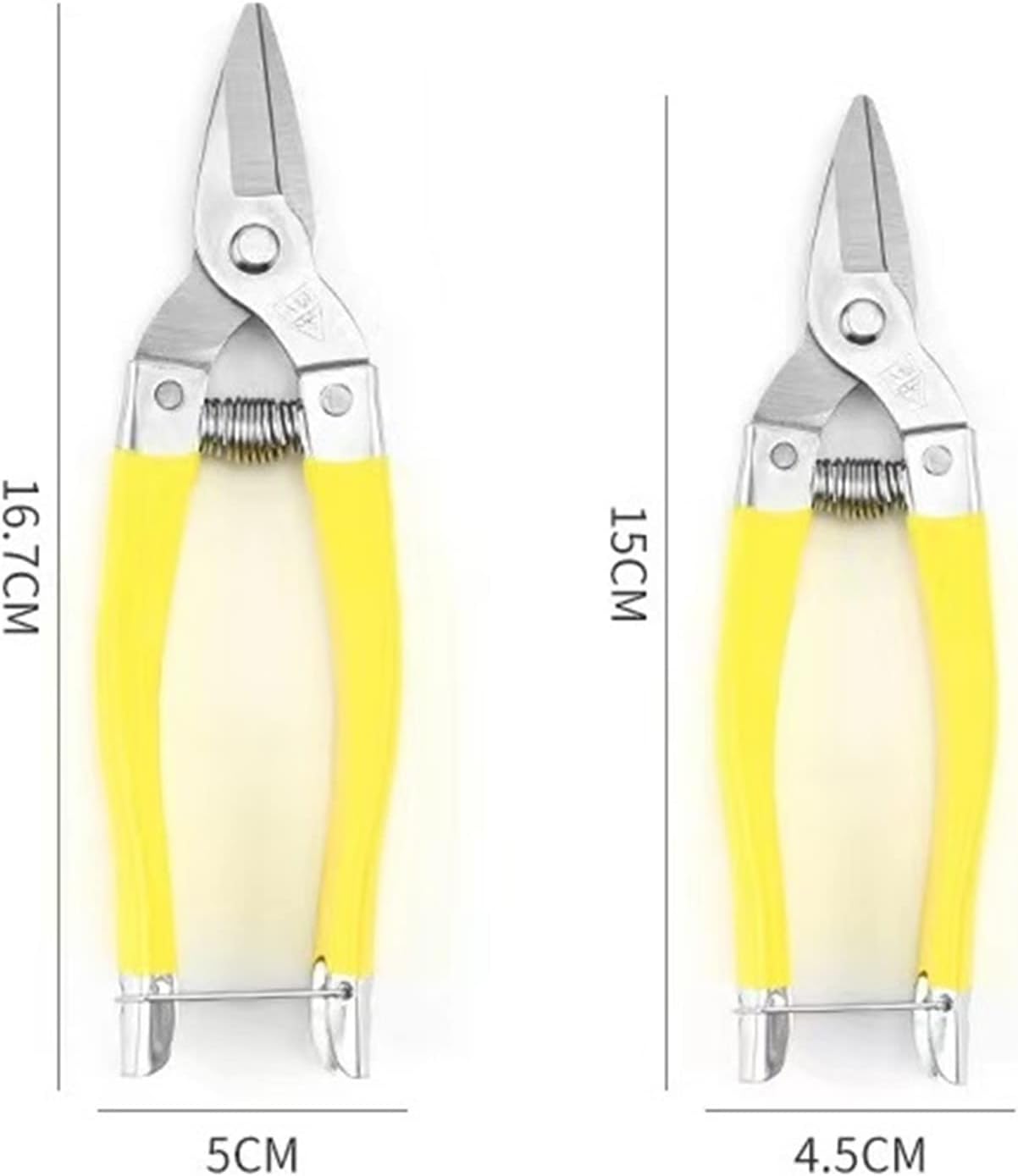 INLIMA Gardening Scissors Branch pruning shears labor-saving branch shears high branch shears fruit picking bonsai tools gardening shears (Size : Small)