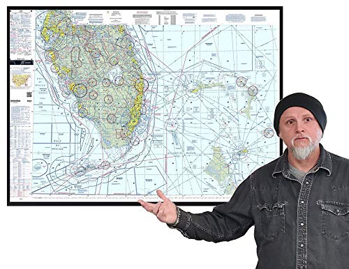 FAA Chart: VFR Sectional Miami (Rolled NOT Folded) Current Edition