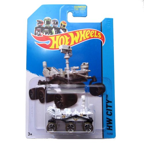 Hot Wheels 2014 Hw City Planet Heroes Mars Rover Curiosity miniatura 1