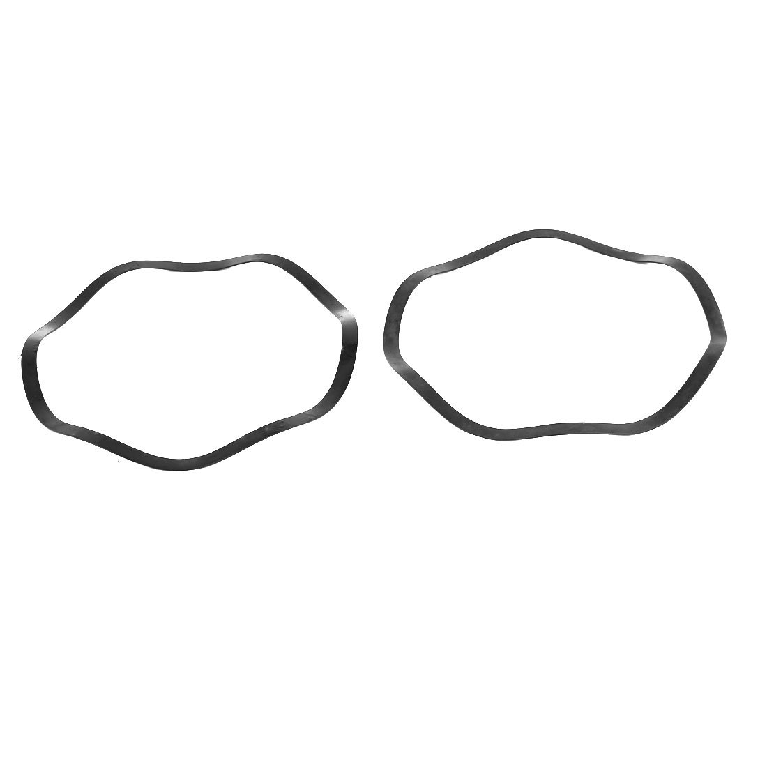 Aexit 98mm Inner Quality Parts Diameter 108mm Outer Dia 0.6mm Thickness Carbon Steel Compression Type Wavy Washer 5pcs Model:30as379qo202