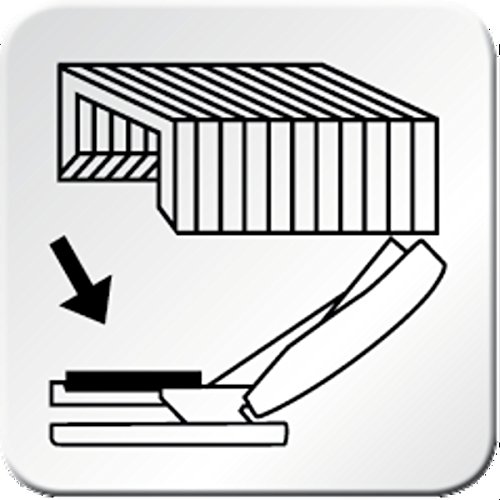 Novus Heftgerät (Büro) NOVUS B 10 Professional, 15 Blatt, 38 mm, schwarz