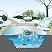 Custom Pro Summer Floating Fountain & Winter Deicer for Ponds - 650 GPH Pump - 2-in-1 Combo - Use All 4 Seasons