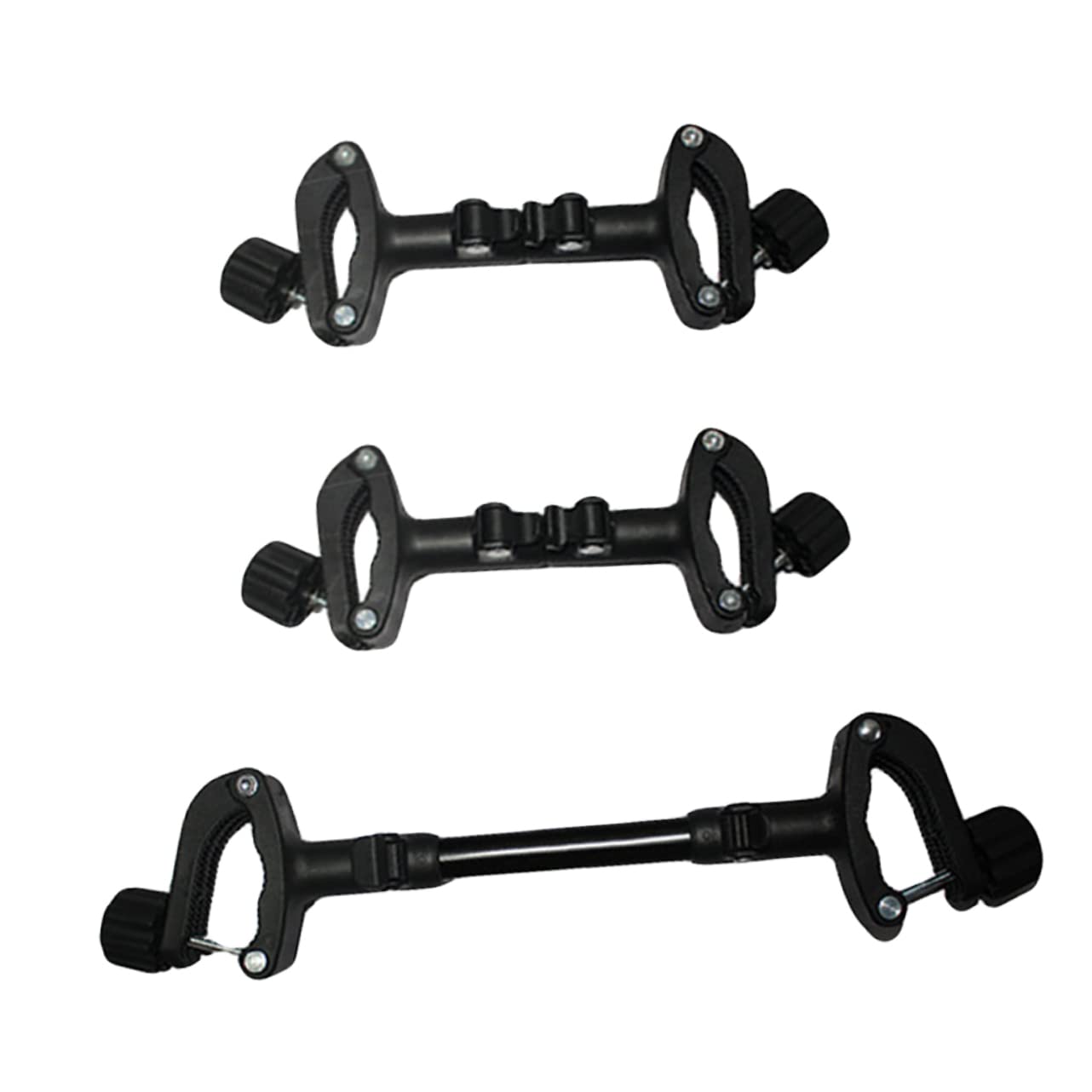 HEMOTON Adjustable Detachable Baby Stroller Connector for 98% Umbrella and High Landscape Strollers Steel and Plastic Material Easy Installation Compatible Twin Accessories