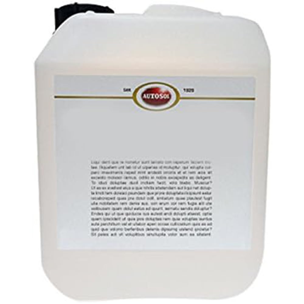 Autosol 01 002004 - Shampoo per auto, 10 l