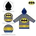DC Comics Boys Umbrella And Poncho Raincoat Set, Batman Boys Rain Wear For Toddler Ages 2-4 Or Kids Ages 4-7