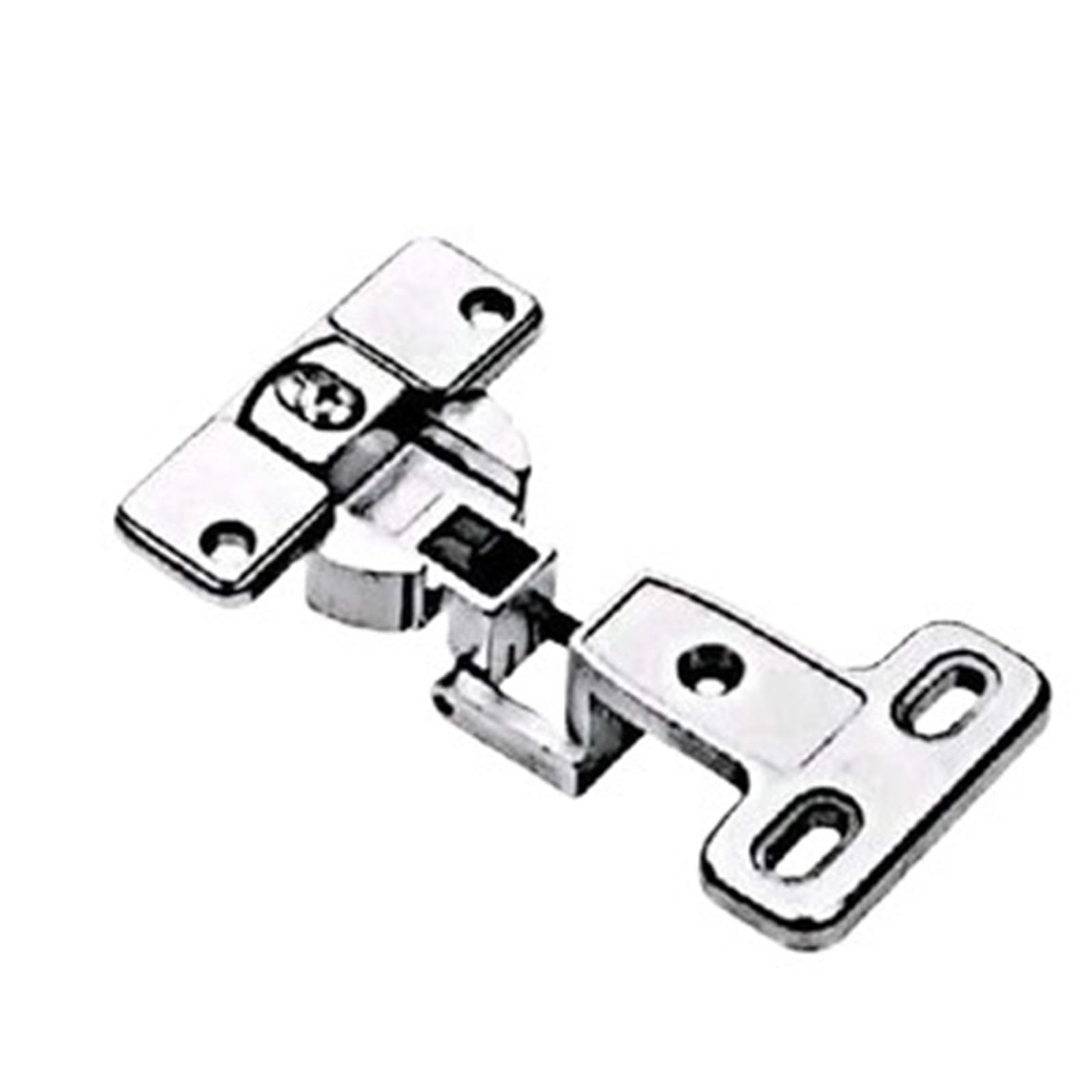 Kdhcvkz 19Mm Overlay 4Pcs Zinc 270 Degrees Open Hinge For Kitchen Cabinet Bookcase(19Mm Overlay)