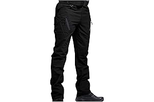 Prime Cell Phones Exclusive Deals: Men's Hiking Tactical Pants with Multi-Pockets and Sporty Baggy Fit