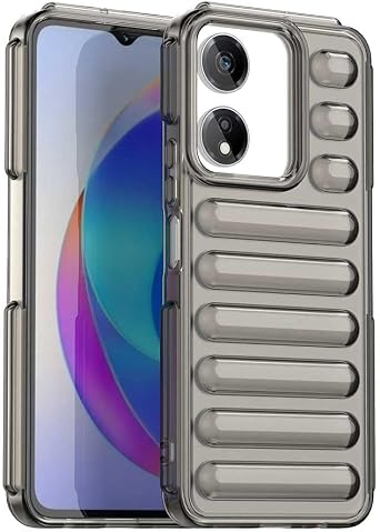 Case for Honor X5 Plus, 360 Air Capsule Protection, Premium Silicone+TPU Hybrid, [Military Drop Tested] Anti-Yellowing & Anti-Slip Grip Compatible with Honor X5 Plus E