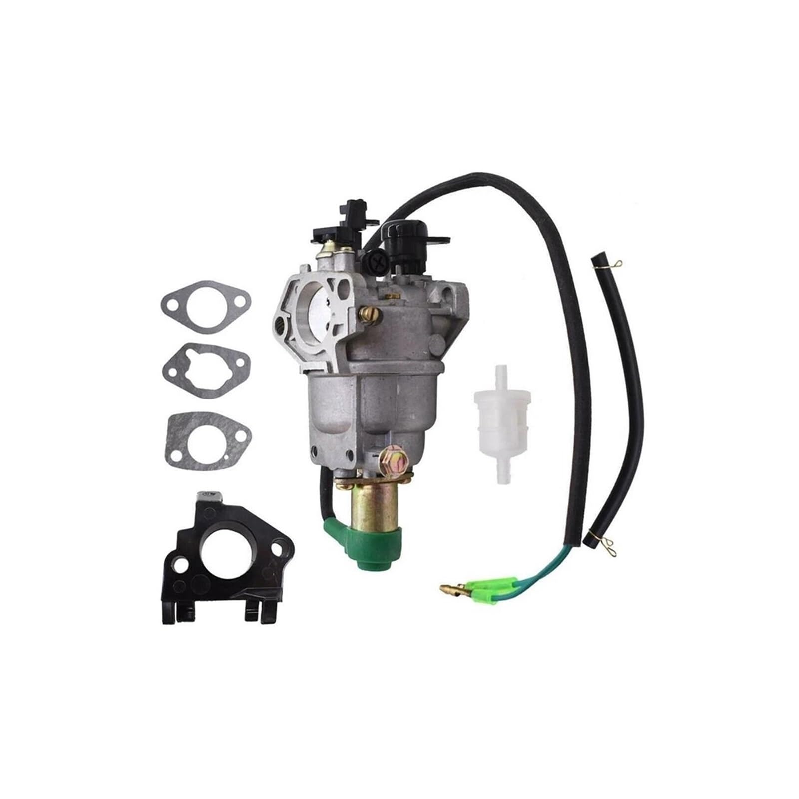 Carburateur GX340 GX390 résout les fuites et pannes de moteur 13HP avec joints filtres