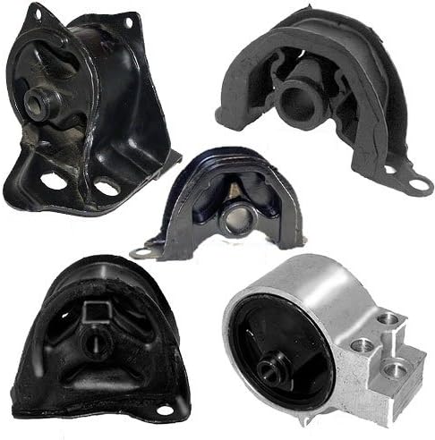 Engine Motor & Transmission Mount Compatible with 1994-2001 Acura Integra 1.8L Manual Set 5PC -K0166 |A6520 A6502 A6571 A6506 A6524