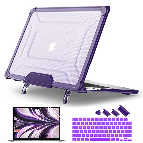 Batianda LuxeCore Case for MacBook Air 15 Inch 2023-2026, Purple