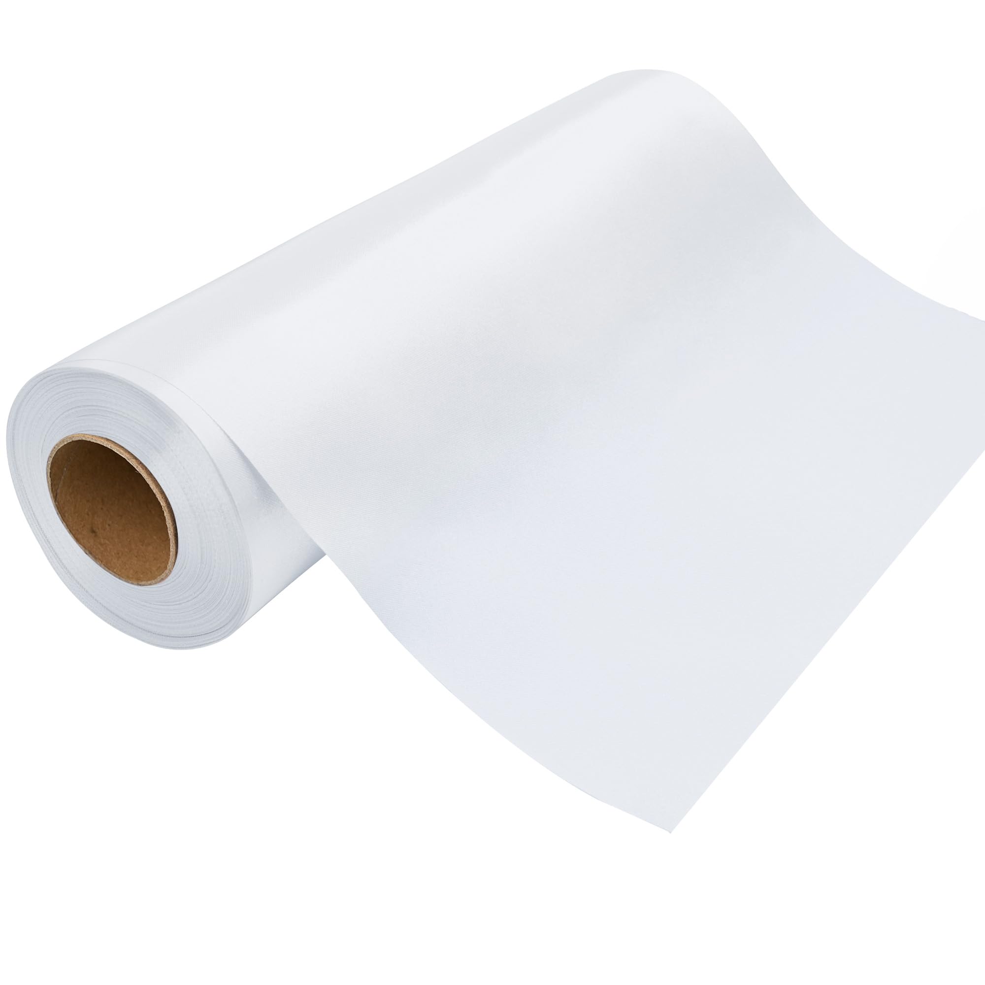 Ruban de satin blanc pour ouverture officielle, grand emballage cadeau et travaux