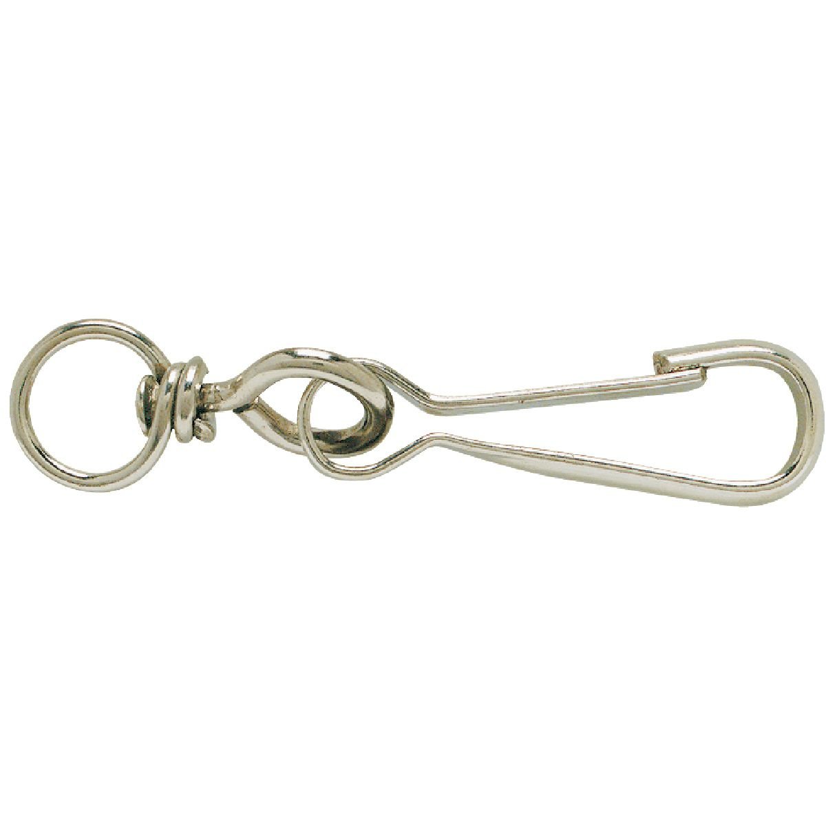 Porte-mousqueton à Touret Avec Clé D'attache - 17 X 3 Cm, Grand Modèle, Quincaillerie Pratique