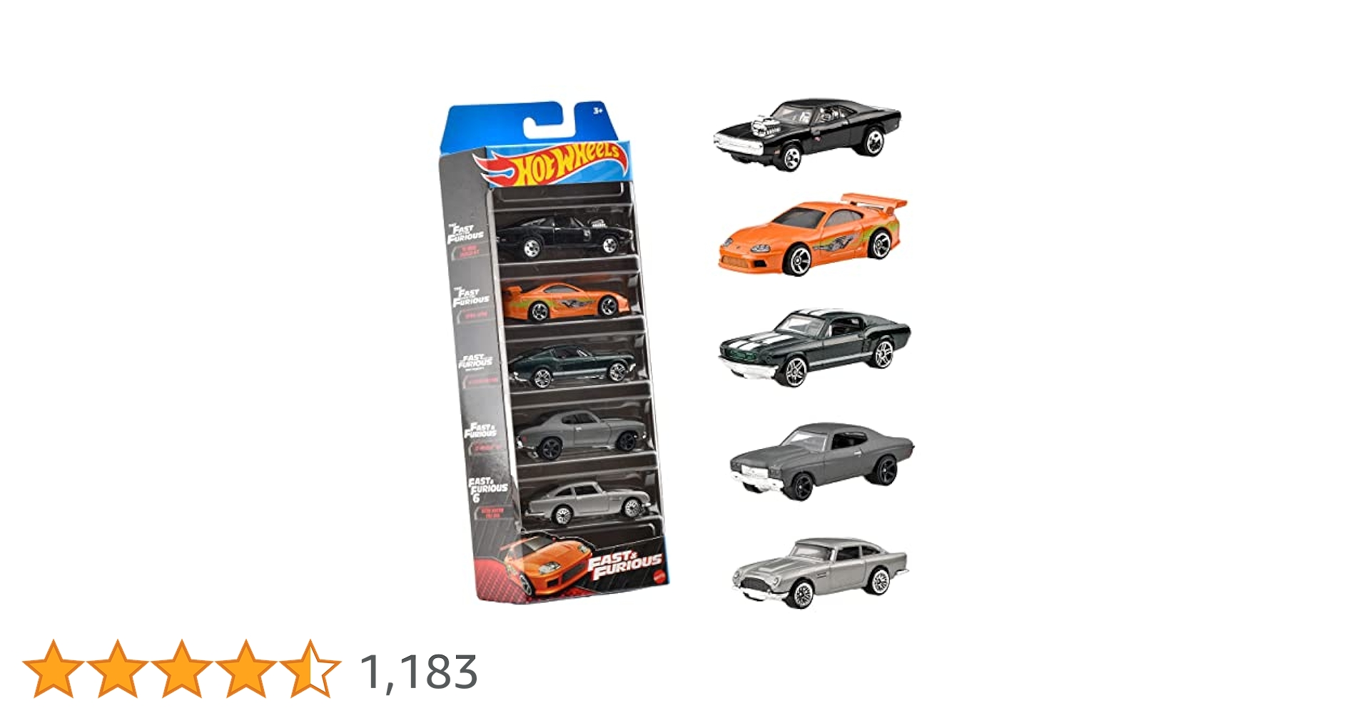 Amazon | ホットウィール(Hot Wheels) 5カーパック ワイルド