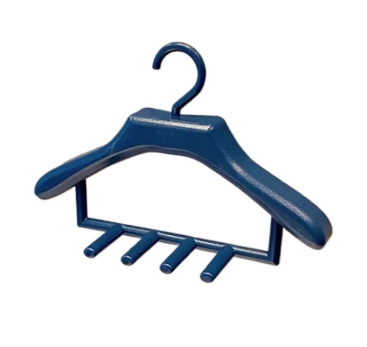 Bagno Porta Portaspazzolino da Parete a Forma di Appendiabiti in plastica autoadesiva Spazzolino Accessori(Blue)