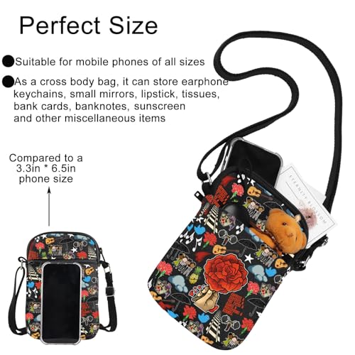 G2TUP Musical Crossbody Bag Musical Lover Gifts Orpheus & Eurydice Gifts Wait For Me Shoulder Bag3