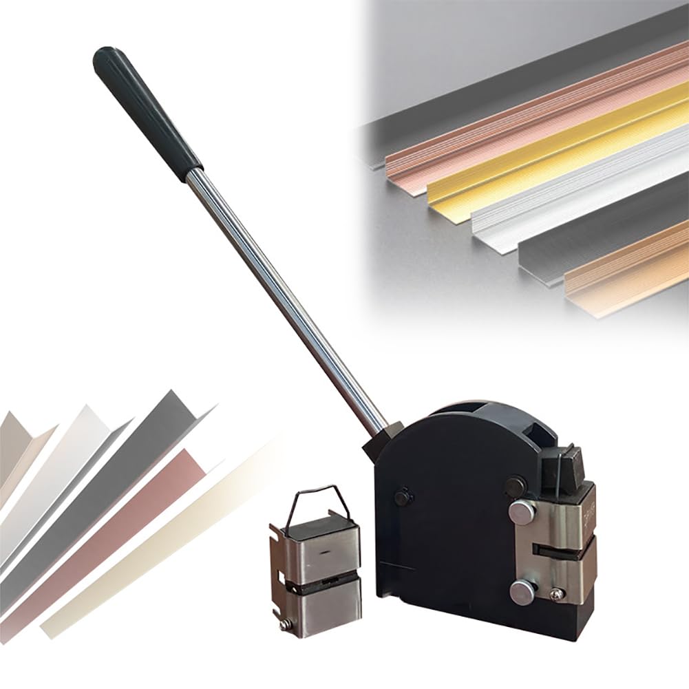 Embauchoir rétractable en métal – Capacité de 1,2 mm, profondeur de gorge de 25,4 mm, poignée de 30,5 cm, construction solide en acier doux, capacité de flexion à rayon serré de 7,6 cm