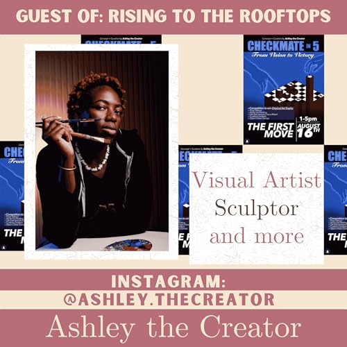 Page de couverture de EP6 Ashley The Creator Visual Artist, Sculpture, along with AOCA Fellow