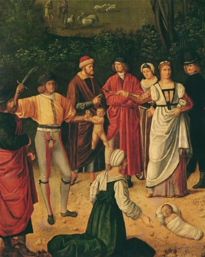 Tableau le Jugement de Giorgione Da Castelfranco pour habiller un grand mur