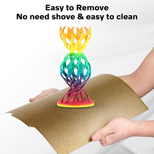 PEI Sheet 235x235mm, cama de acero flexible con calefacción con superficie de PEI y hoja de fondo magnética con adhesivo… - Imagen 4