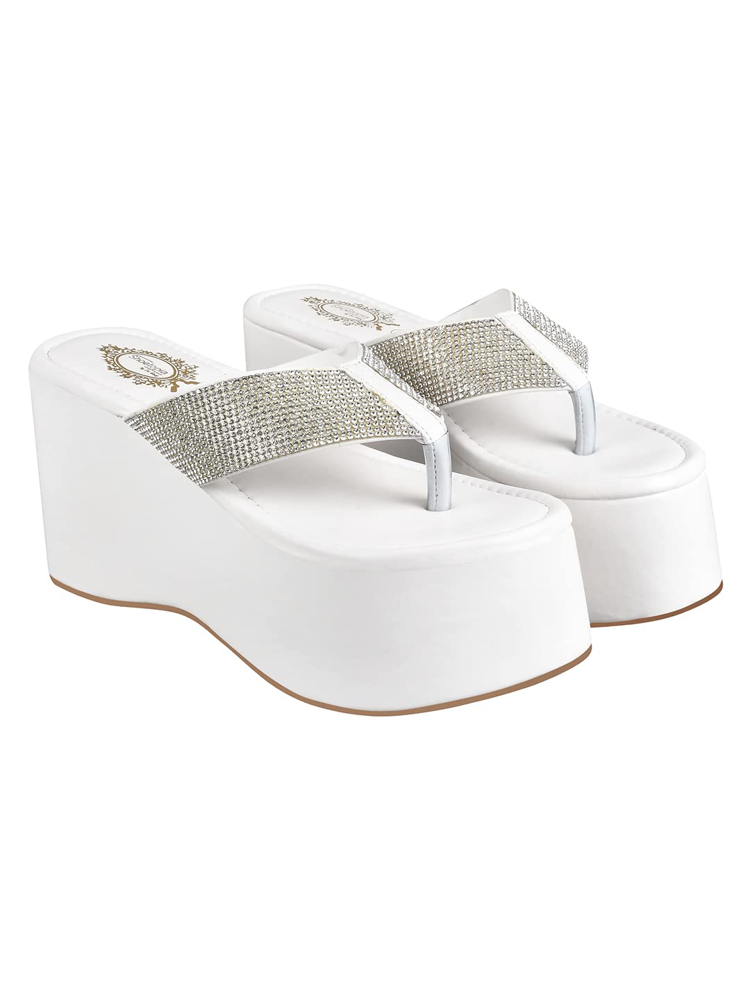 See full amazon price history chart for Shoetopia Rhinestone Décor Stylish Silver Platform Heels for Women & Girls /UK6 Shoetopia Rhinestone Décor Stylish Silver Platform Heels for Women & Girls /UK6 (B0C1X3KFYD) Amazon Price History, Amazon Price Tracker
